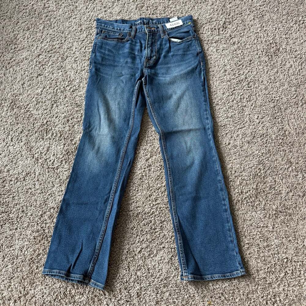 Size 38x32 Light wash Barbell jeans Relaxed stretchy...